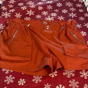 Women's burned orange  Shorts